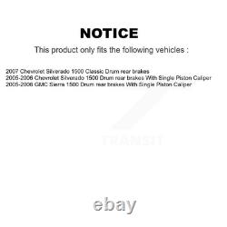 Transit Auto KGA-104762 Brake Disc and Pad Kit Front & Rear for Chevy Chevrolet
