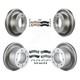 Transit Auto Kga-105692 Brake Disc And Pad Kit Front & Rear For Chevy Chevrolet