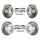 Transit Auto Kga-105693 Brake Disc And Pad Kit Front & Rear For Chevy Chevrolet
