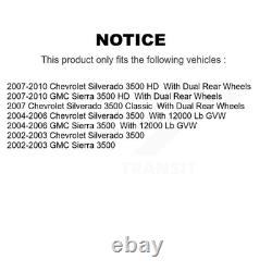 Transit Auto KGA-105693 Brake Disc and Pad Kit Front & Rear for Chevy Chevrolet