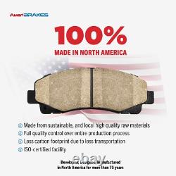 Transit Auto KGA-105702 Brake Disc and Pad Kit Front & Rear for Chevy Chevrolet
