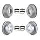 Transit Auto Kgc-101352 Brake Disc And Pad Kit Front & Rear For Chevy Chevrolet