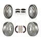 Transit Auto Kgc-102010 Brake Disc And Pad Kit Front & Rear For Chevy Gmc 2008