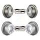 Transit Auto Kgf-102208 Brake Disc And Pad Kit Front & Rear For Chevy Chevrolet