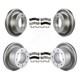 Transit Auto Kgf-102208 Brake Disc And Pad Kit Front & Rear For Chevy Chevrolet