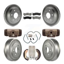 Transit Auto KGS-101647 Brake Disc and Pad Kit Front & Rear for Chevy Chevrolet