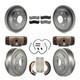 Transit Auto Kgs-101647 Brake Disc And Pad Kit Front & Rear For Chevy Chevrolet