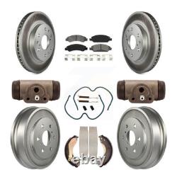 Transit Auto KGS-101655 Brake Disc and Pad Kit Front & Rear for Chevy Chevrolet
