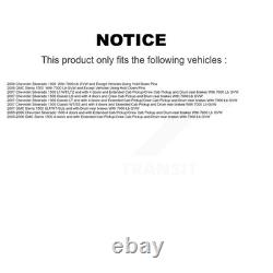 Transit Auto KGS-101655 Brake Disc and Pad Kit Front & Rear for Chevy Chevrolet