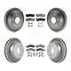Transit Auto Kgt-100593 Brake Disc And Pad Kit Front & Rear For Chevy Yukon Gmc