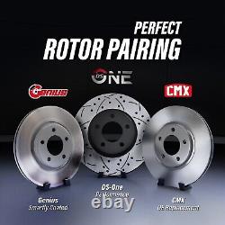 Transit Auto KGT-100593 Brake Disc and Pad Kit Front & Rear for Chevy Yukon GMC