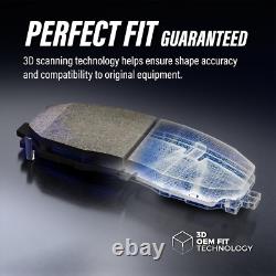 Transit Auto KGT-101870 Brake Disc and Pad Kit Front & Rear for Chevy Chevrolet
