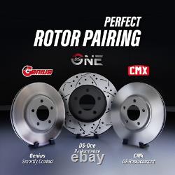 Transit Auto KGT-101870 Brake Disc and Pad Kit Front & Rear for Chevy Chevrolet