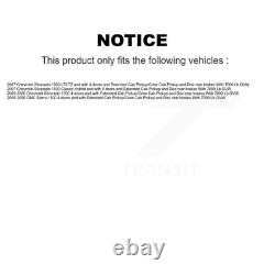 Transit Auto KGT-101870 Brake Disc and Pad Kit Front & Rear for Chevy Chevrolet