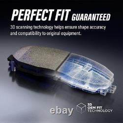 Transit Auto KGT-102387 Brake Disc and Pad Kit Front & Rear for Chevy Chevrolet