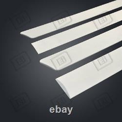 UNPAINTED (GRAY) BODY SIDE Moldings TRIM For GMC SIERRA CREW CAB 2007-2013