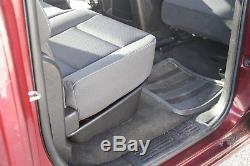 Underseat Storage Box for 2007-2018 Chevy Silverado or Sierra CREW CAB Black
