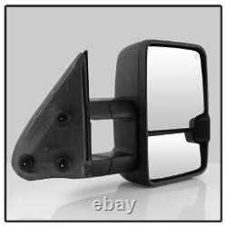 Updated Power Heated Towing Side Mirrors For 99-02 Silverado Sierra 1500 2500