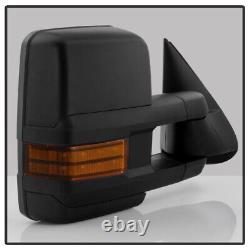 Updated Power Heated Towing Side Mirrors For 99-02 Silverado Sierra 1500 2500