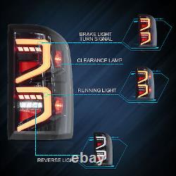 VLAND For 2007-2013 Chevrolet Silverado 1500 2500 3500 LED Tail Lights Rear Lamp