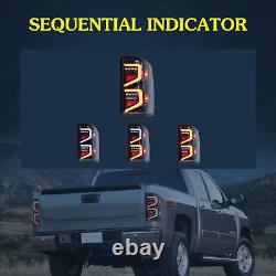 VLAND For 2007-2013 Chevrolet Silverado 1500 2500 3500 LED Tail Lights Rear Lamp
