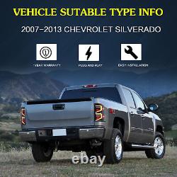 VLAND For 2007-2013 Chevrolet Silverado 1500 2500 3500 LED Tail Lights Rear Lamp