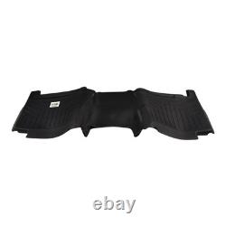 WeatherTech 440625 Rear FloorLiner Black Fits Silverado/Sierra Crew Cab 2004-07
