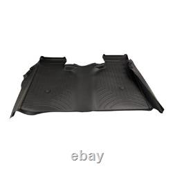 WeatherTech 4414362 Rear FloorLiner Black Fits Silverado/Sierra Crew Cab 2019-25