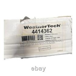 WeatherTech 4414362 Rear FloorLiner Black Silverado/Sierra Crew Cab 2019-2025