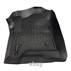 WeatherTech 445421 Front FloorLiner Black Fits 2014-18 Silverado/Sierra CrewithCab