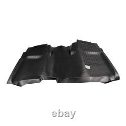 WeatherTech 445422 2nd Row FloorLiner Black Fits 2014-18 Silverado/Sierra Crew