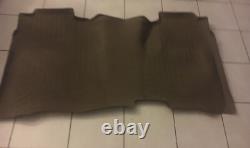 WeatherTech FloorLiner Mats for Silverado Sierra Crew Cab 3-Piece Set Tan 14-18