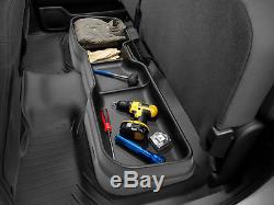 WeatherTech Under Seat Storage System for Chevy Silverado 1500 Crew 2014-2018