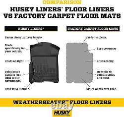 Weatherbeater Floor Mats Fits 2014 2018 Chevrolet Silverado & GMC Sierra 150