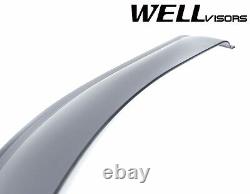 WellVisors For 14-18 Silverado 1500 & GMC Sierra CREW CAB Side Window Visors