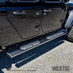 Westin For Silverado, Sierra Crew Cab Stainless R5 Nerf/Step Bars 28-51030