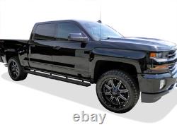 Wheel to Wheel Running Boards 5in Fit 07-18 Silverado Sierra Crew Cab 5.5ft Bed