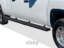Wheel to Wheel Running Boards 6in Fit 01-13 Silverado Sierra Crew Cab 6.5ft Bed